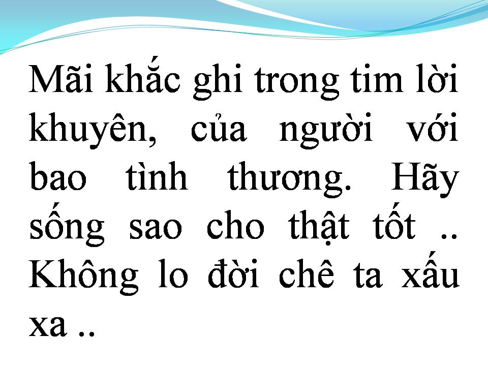 Lời bài hát NGƯỜI CHA YÊU DẤU
