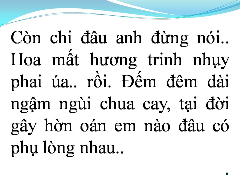 Lời bài hát PHẬN BẠC
