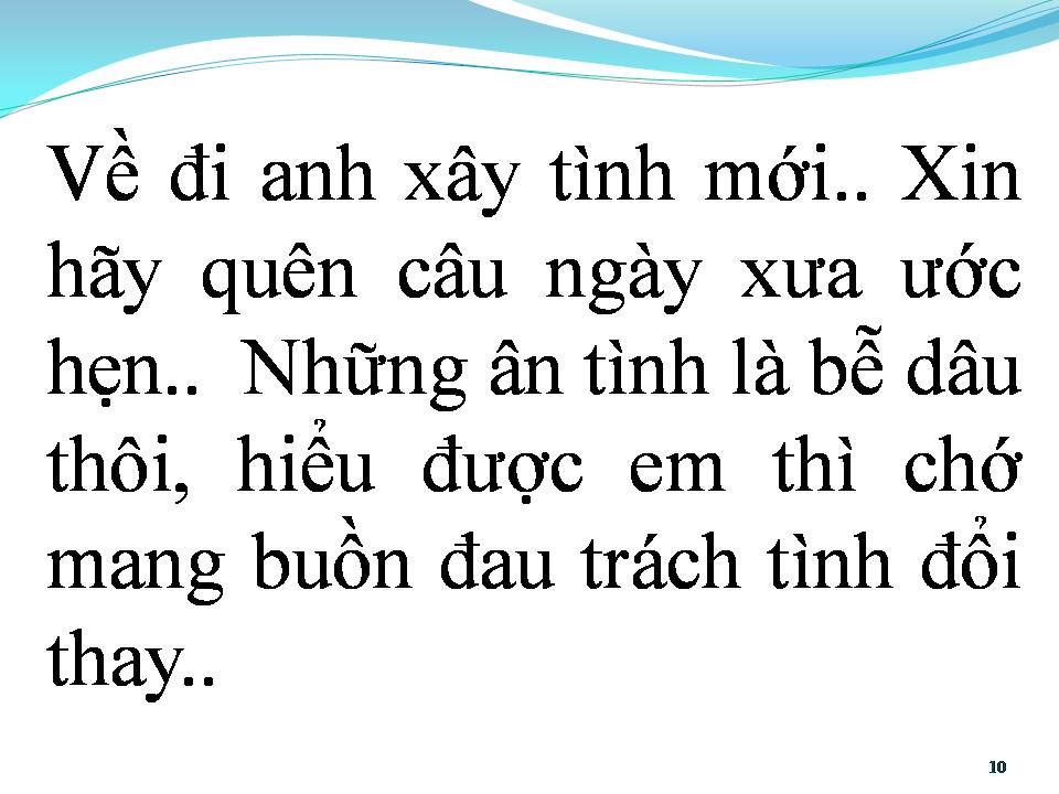 Lời bài hát PHẬN BẠC