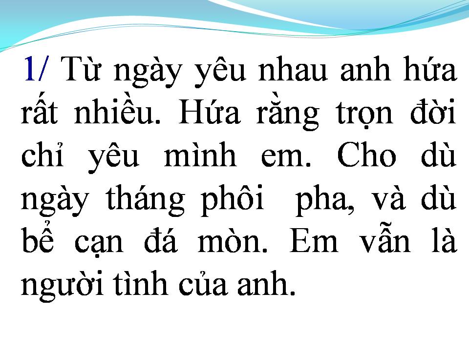 Lời bài hát PHẬN BUỒN CON GÁI