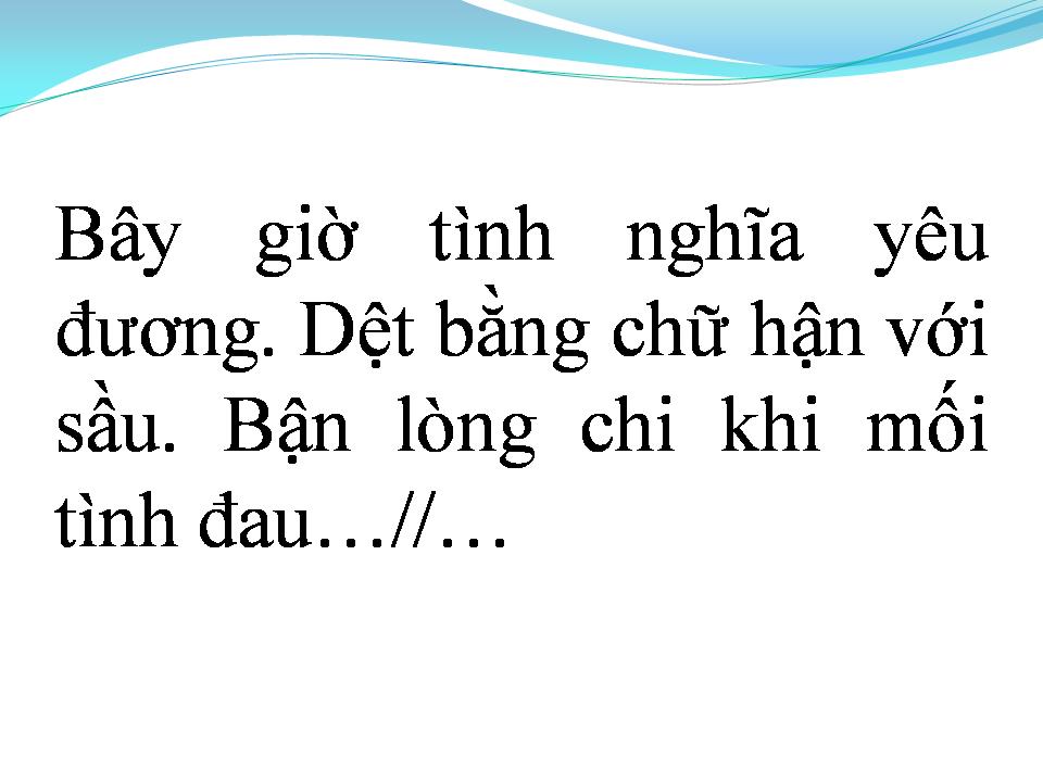 Lời bài hát PHẬN BUỒN CON GÁI