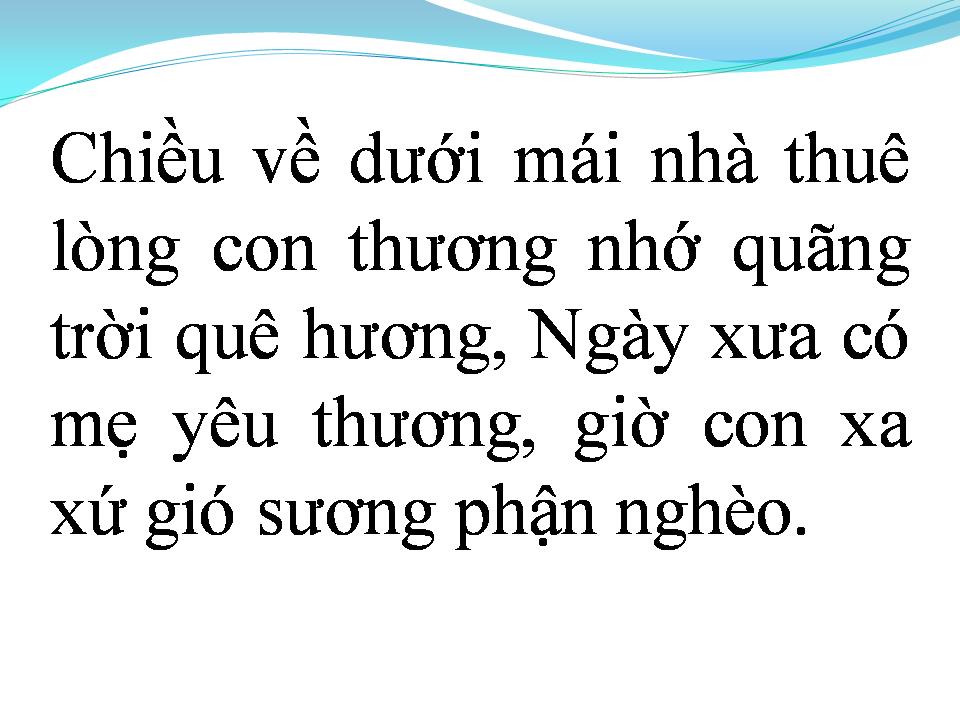 Lời bài hát PHẬN ĐỜI CÔNG NHÂN