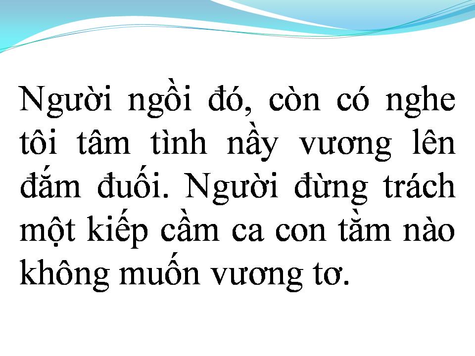 Lời bài hát PHẬN TƠ TẰM