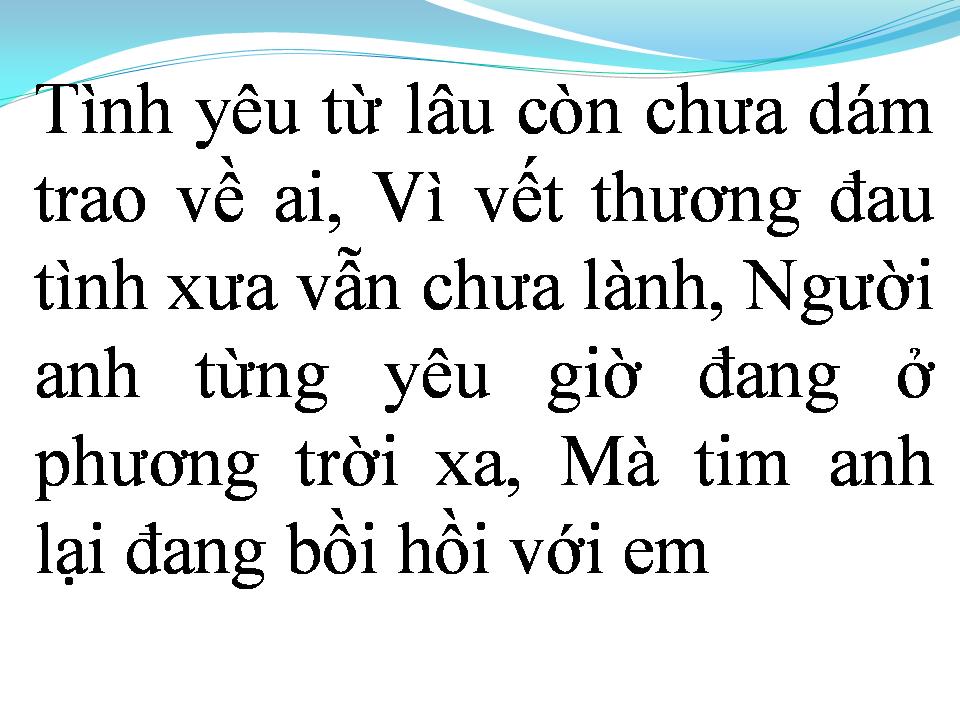 Lời bài hát PHÂN VÂN