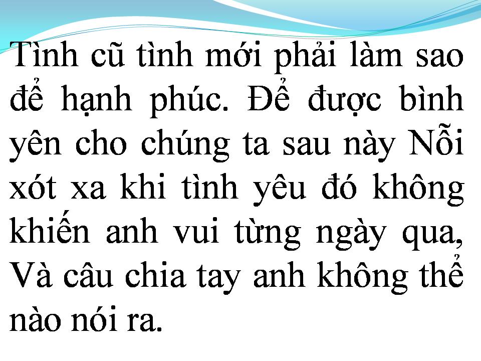 Lời bài hát PHÂN VÂN