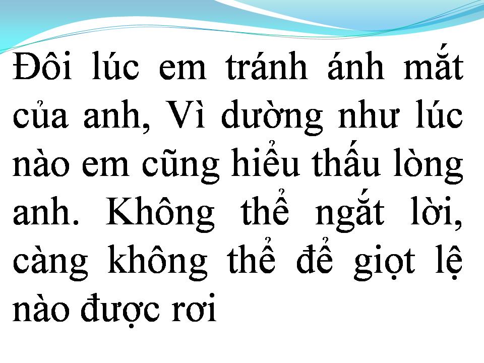 Lời bài hát PHÍA SAU MỘT CÔ GÁI