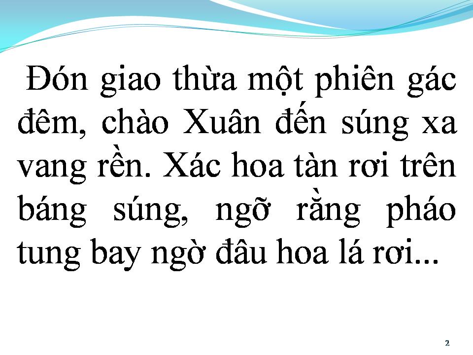 Lời bài hát PHIÊN GÁC ĐÊM XUÂN