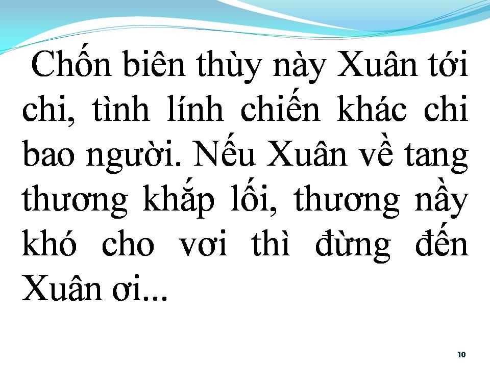 Lời bài hát PHIÊN GÁC ĐÊM XUÂN