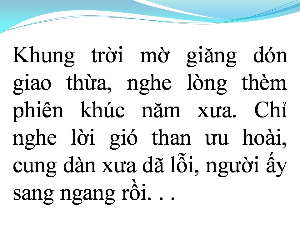 Lời bài hát PHIÊN KHÚC CHIỀU MƯA