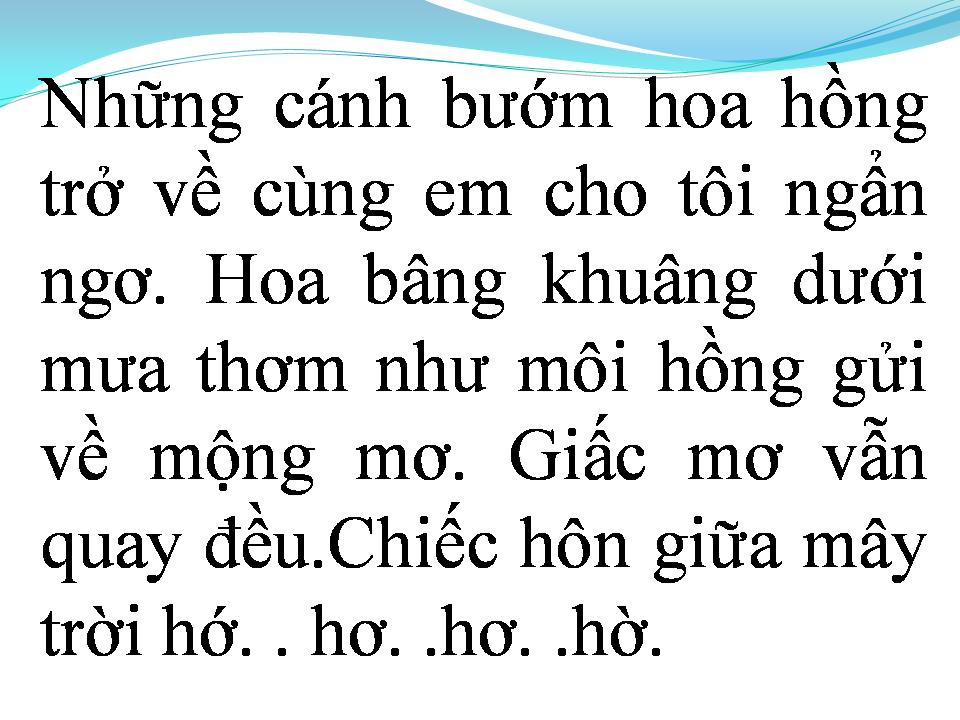 Lời bài hát PHIÊU DU