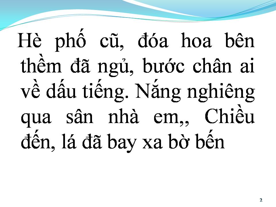Lời bài hát PHỐ CŨ