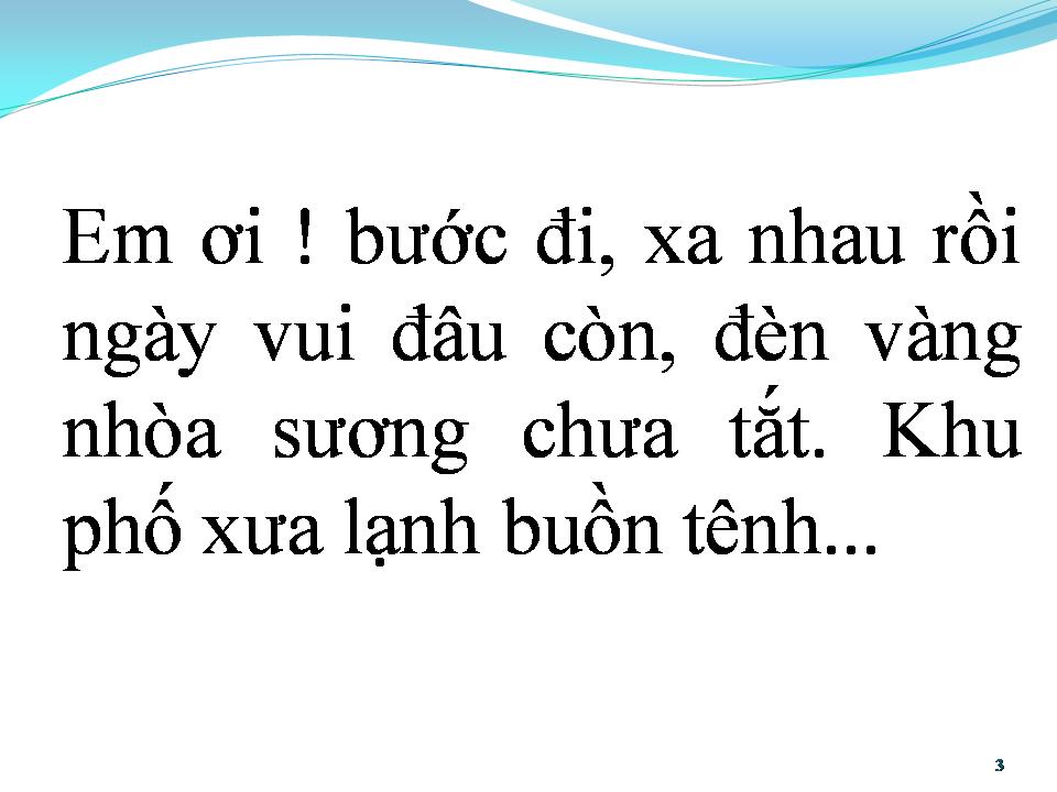 Lời bài hát PHỐ VẮNG EM RỒI