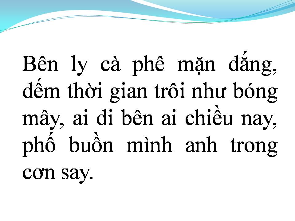 Lời bài hát PHỐ VẮNG EM