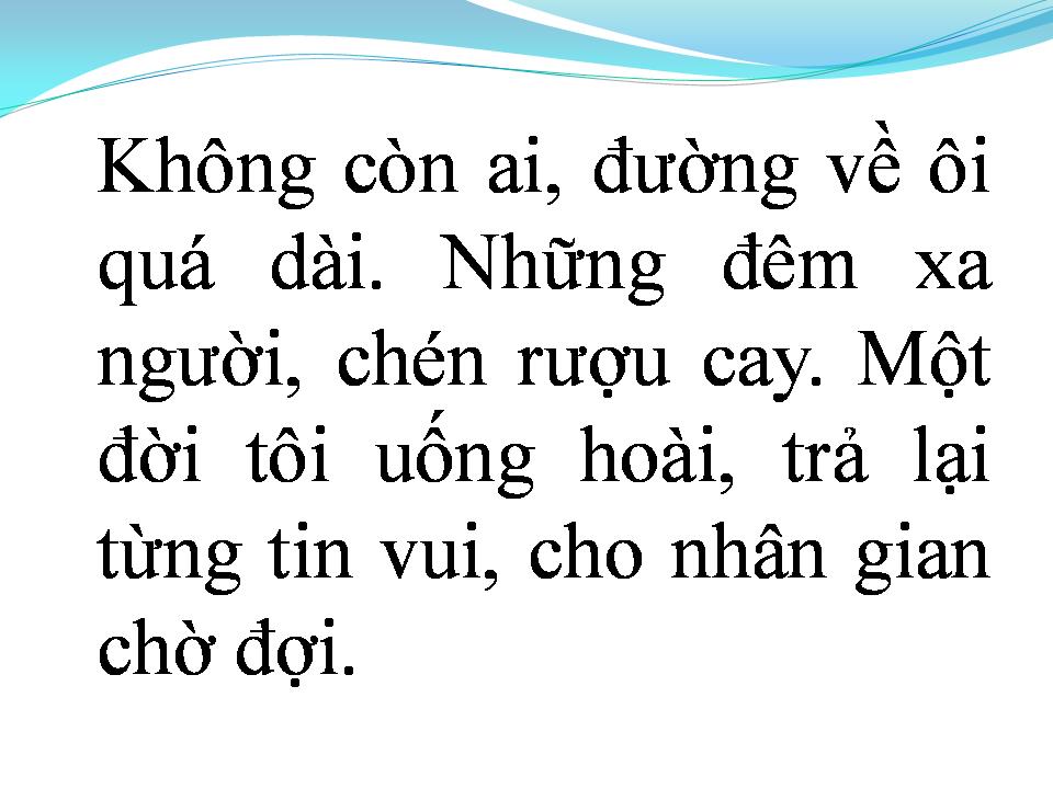 Lời bài hát PHÔI PHA