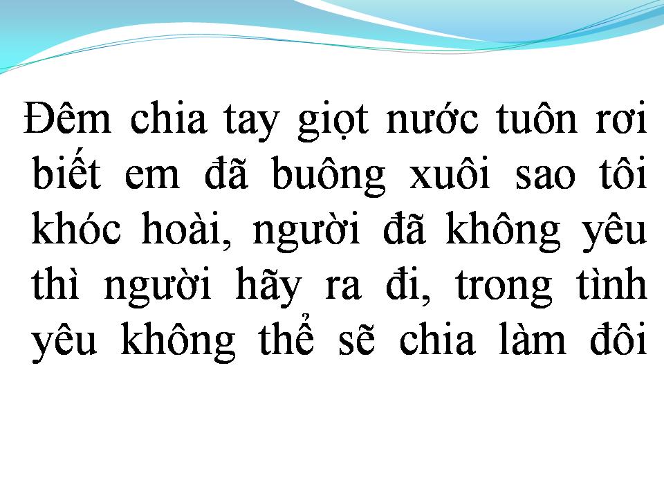 Lời bài hát PHỤ TÌNH