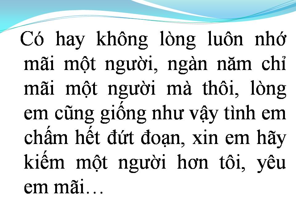 Lời bài hát PHỤ TÌNH