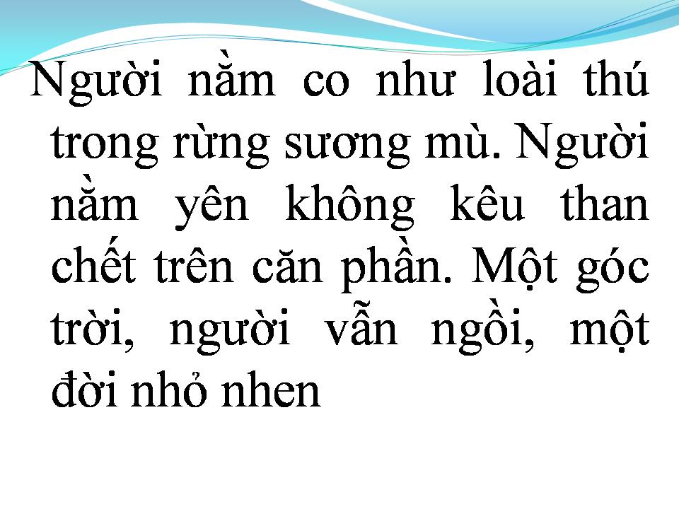 Lời bài hát PHÚC ÂM BUỒN