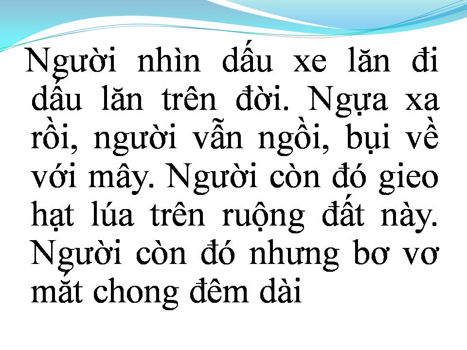Lời bài hát PHÚC ÂM BUỒN