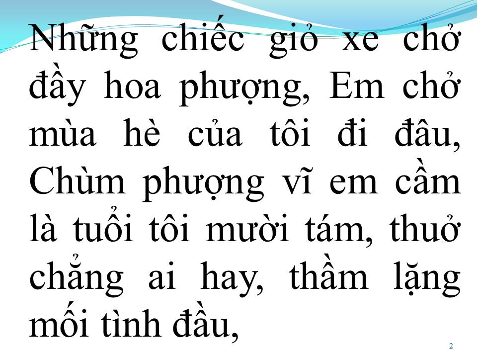 Lời bài hát PHƯỢNG HỒNG