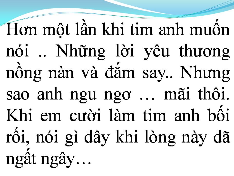 Lời bài hát PHÚT BỐI RỐI