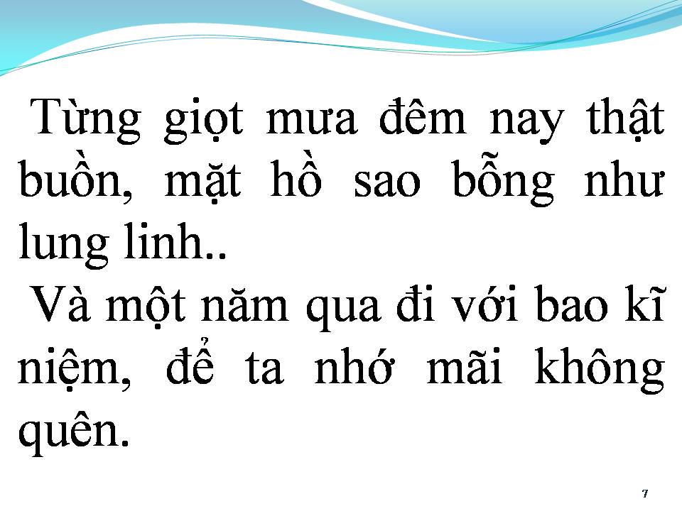 Lời bài hát PHÚT GIAO THỪA LẶNG LẼ