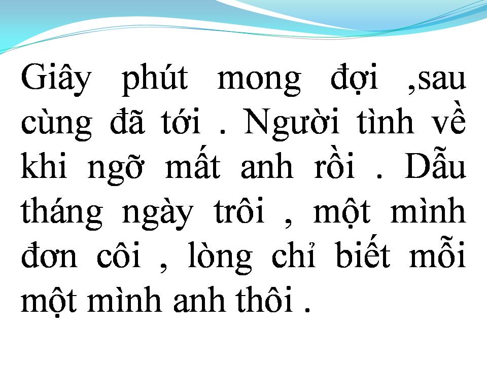 Lời bài hát PHÚT GIÂY HẠNH PHÚC
