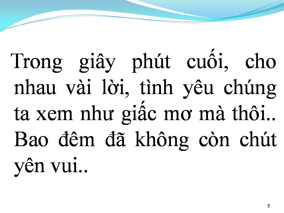 Lời bài hát PHÚT GIÂY MÌNH CHIA TAY