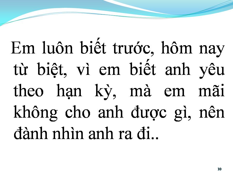 Lời bài hát PHÚT GIÂY MÌNH CHIA TAY