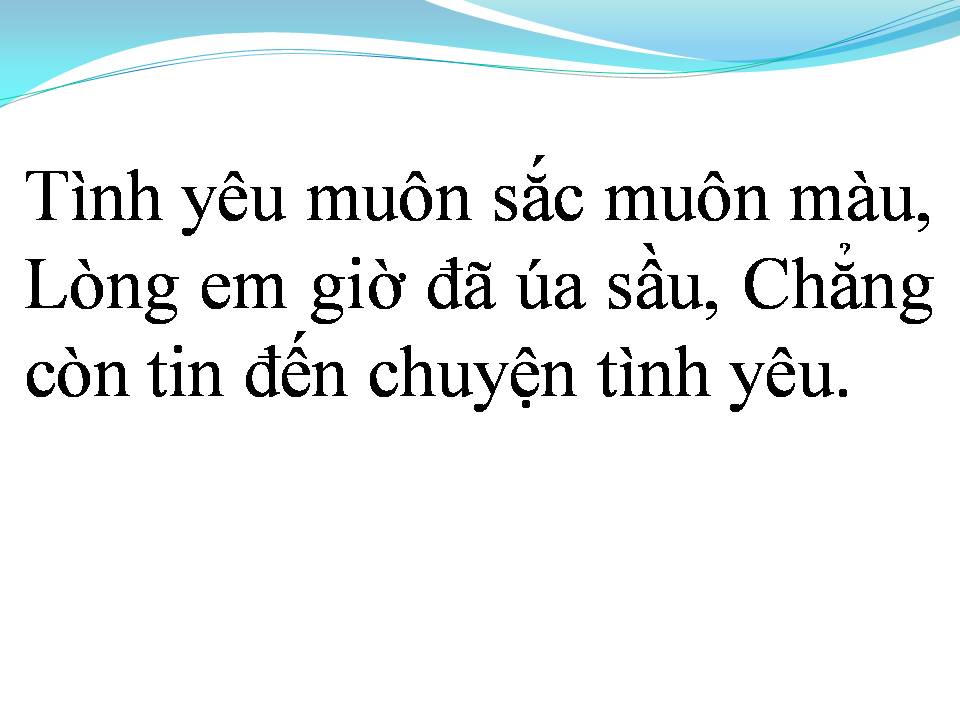 Lời bài hát PHẬN ĐỜI CON GÁI