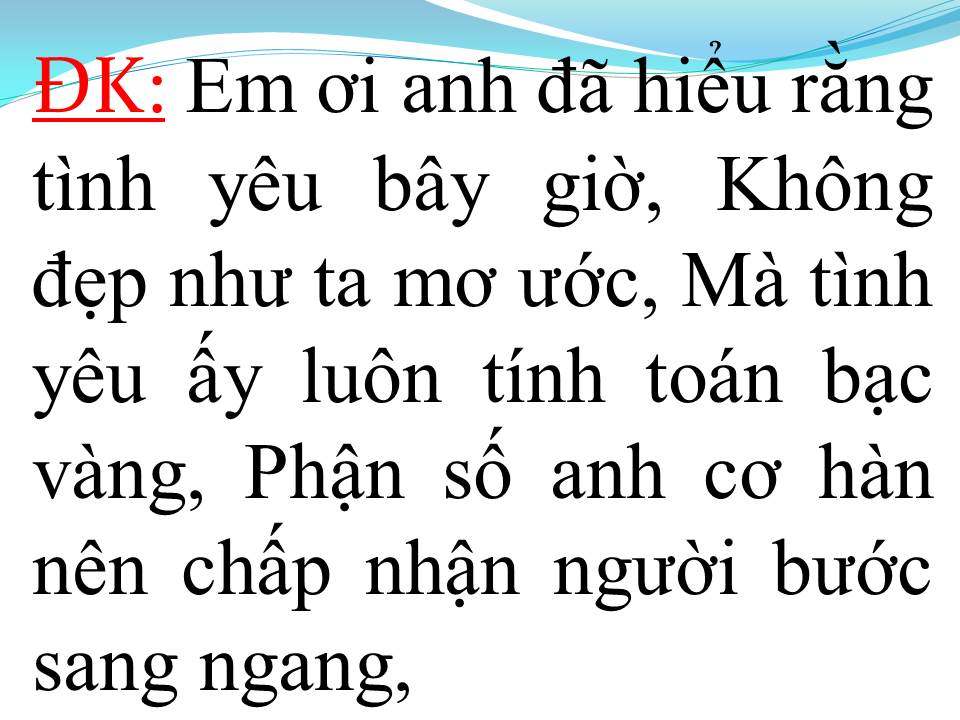 Lời bài hát EM CỨ THEO NGƯỜI