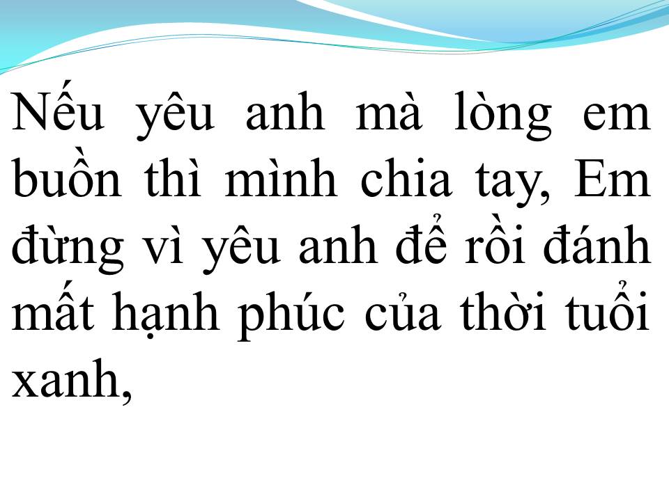 Lời bài hát EM CỨ THEO NGƯỜI