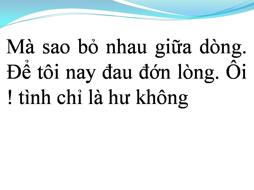 Lời bài hát PHỤ TÌNH PHU THÊ