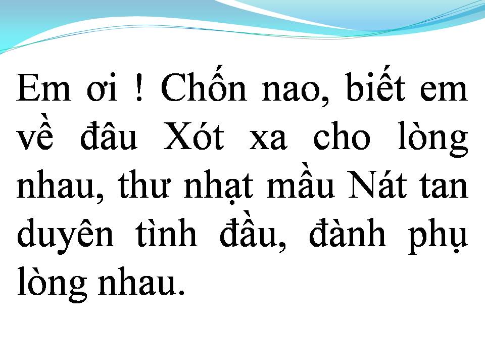 Lời bài hát NẾU ĐỪNG DANG DỞ