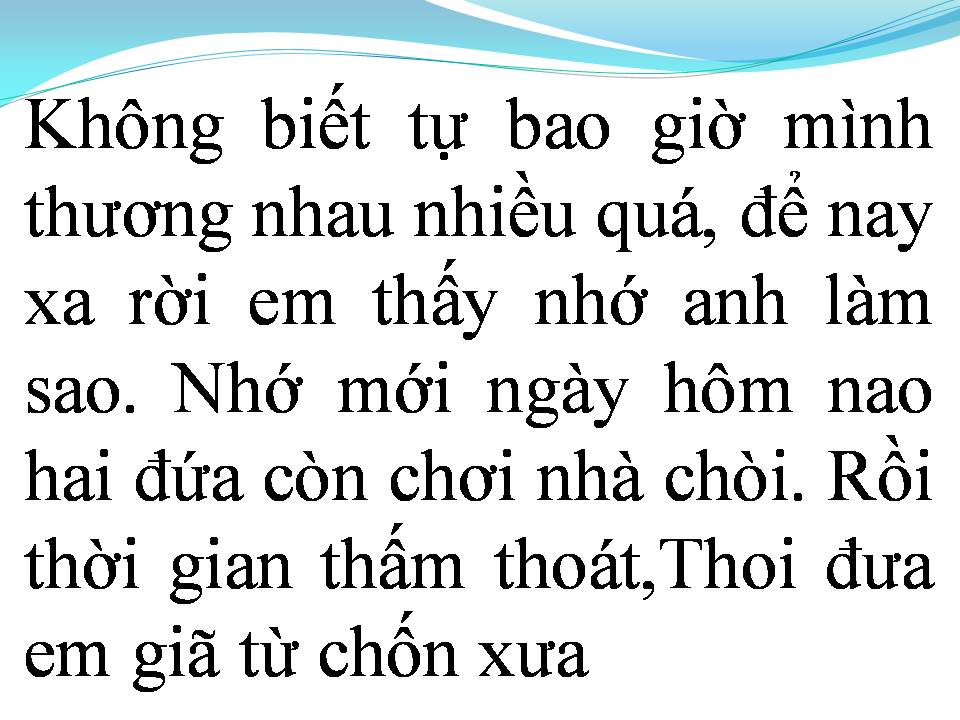 Lời bài hát LÒNG MÃI YÊU THƯƠNG