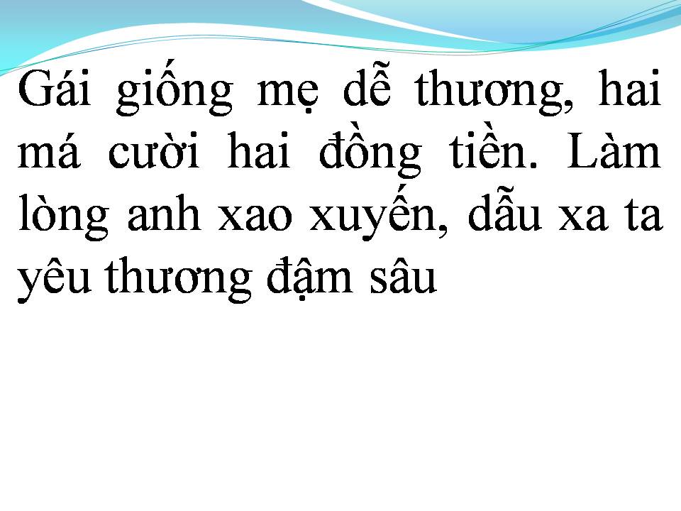 Lời bài hát LÒNG MÃI YÊU THƯƠNG