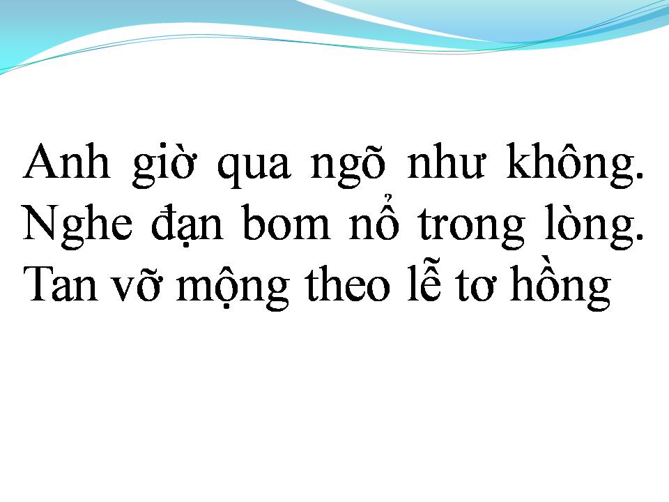 Lời bài hát QUA NGÕ NHÀ EM