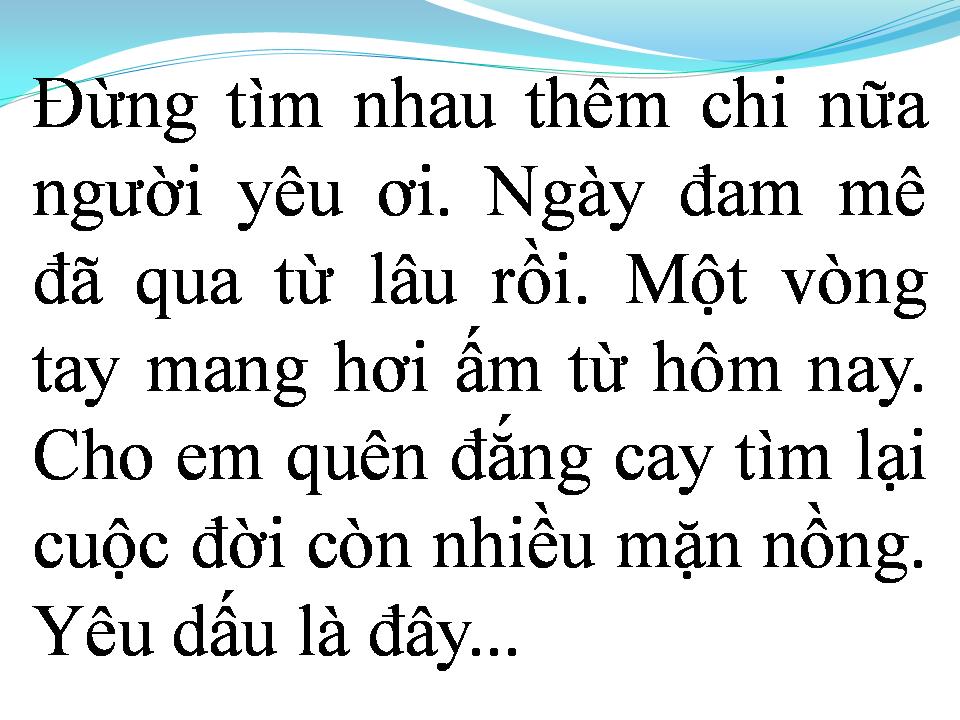 Lời bài hát QUA RỒI PHÚT ĐAM MÊ