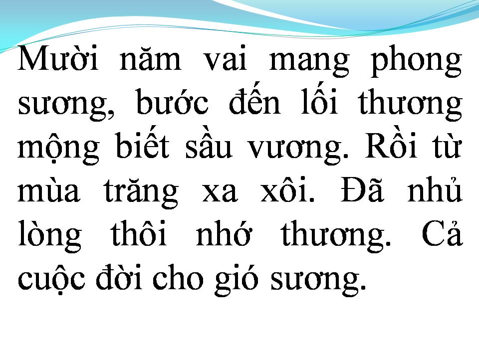 Lời bài hát QUA XÓM NHỎ