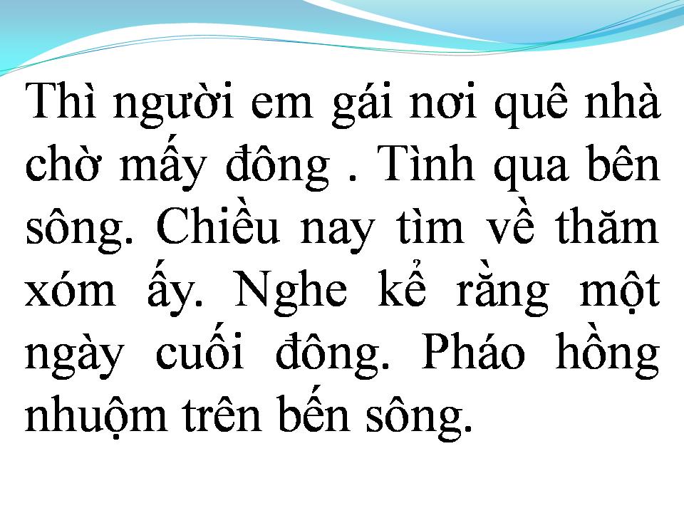 Lời bài hát QUA XÓM NHỎ