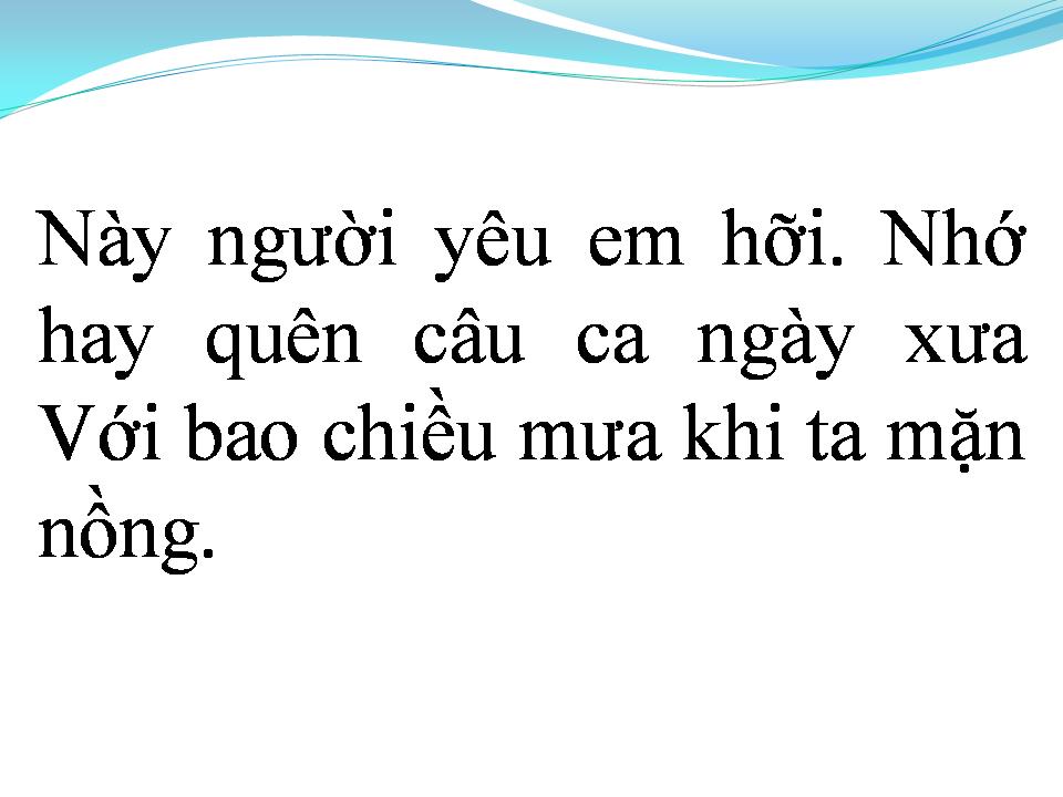 Lời bài hát QUÁN CÀ PHÊ VẮNG