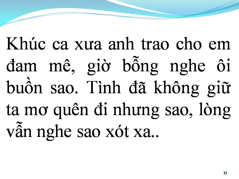 Lời bài hát QUÁN VẮNG MỘT MÌNH