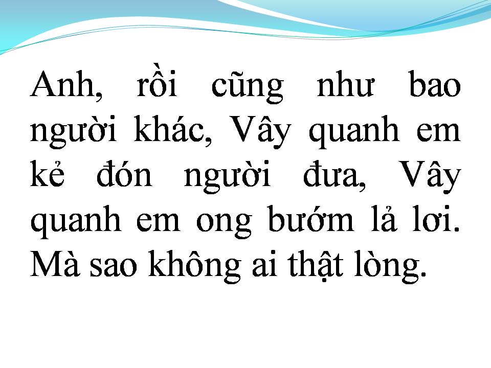 Lời bài hát QUAY LẠI TỪ ĐẦU