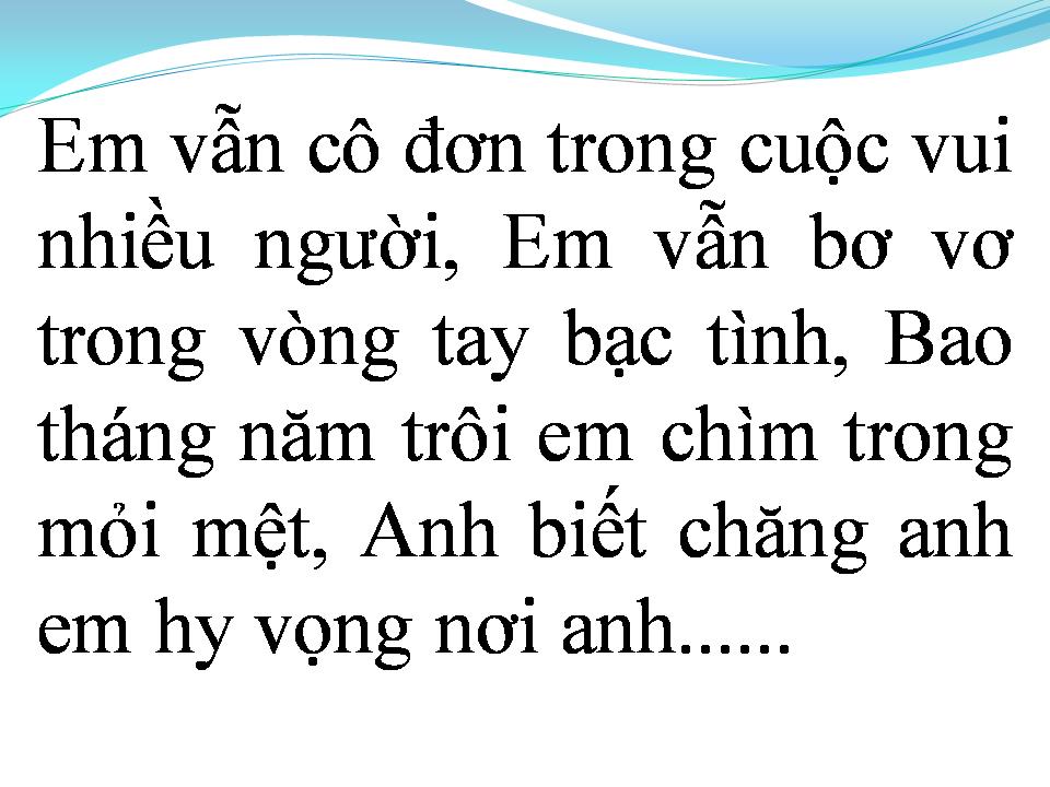 Lời bài hát QUAY LẠI TỪ ĐẦU