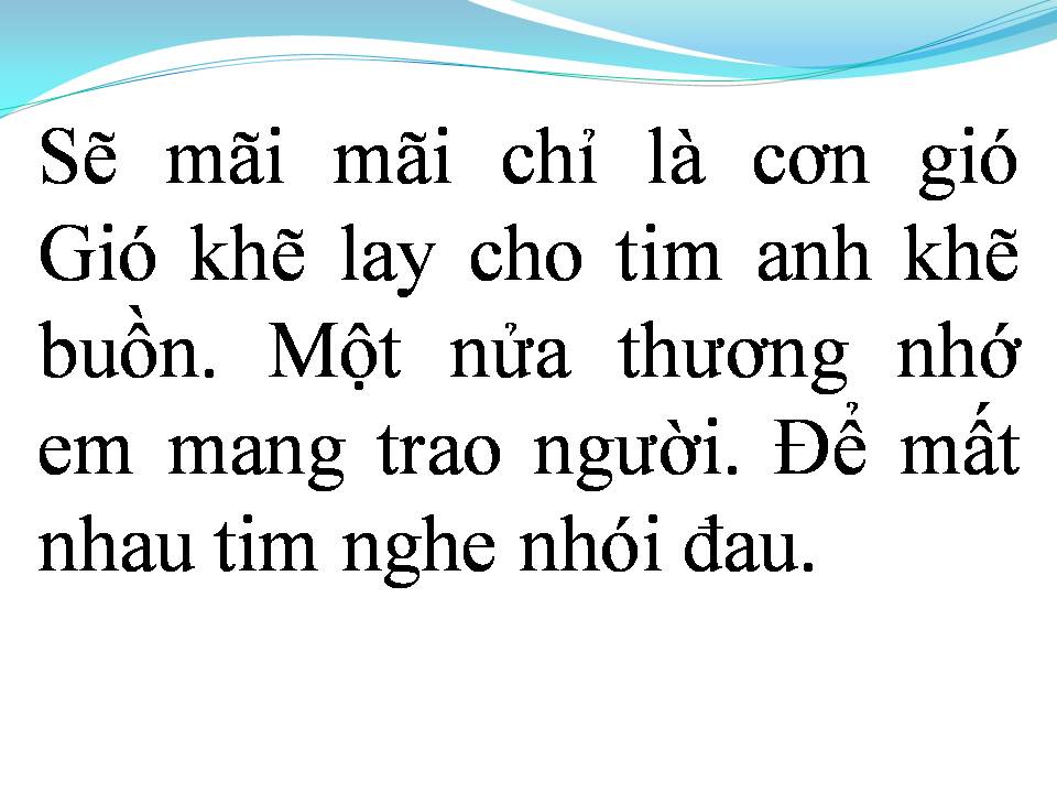 Lời bài hát QUAY VỀ ĐI