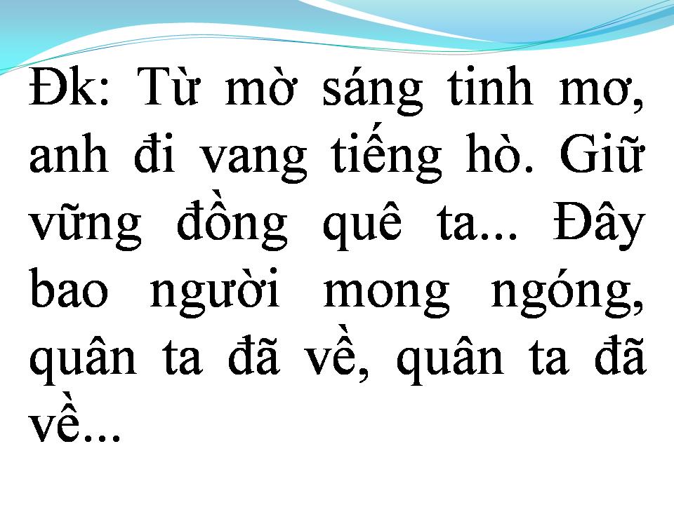 Lời bài hát QUÊ EM MIỀN TRUNG DU