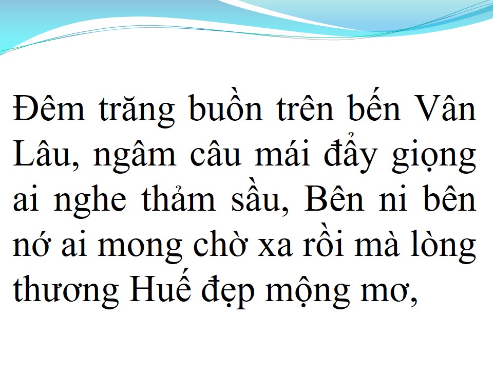 Lời bài hát QUÊ HƯƠNG BA MIỀN