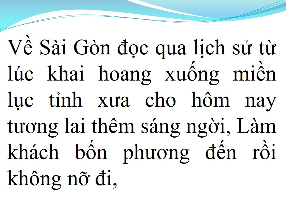 Lời bài hát QUÊ HƯƠNG BA MIỀN