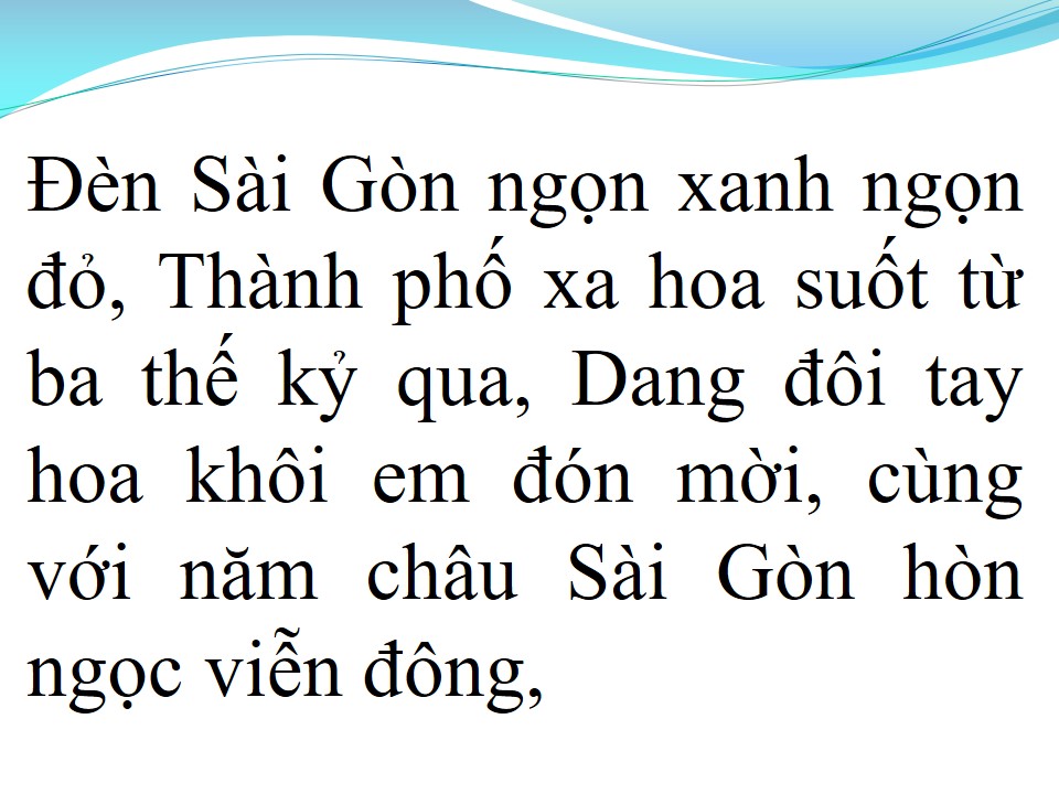 Lời bài hát QUÊ HƯƠNG BA MIỀN