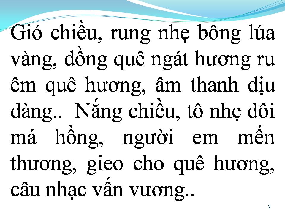 Lời bài hát QUÊ HƯƠNG TÌNH YÊU VÀ TUỔI TRẺ