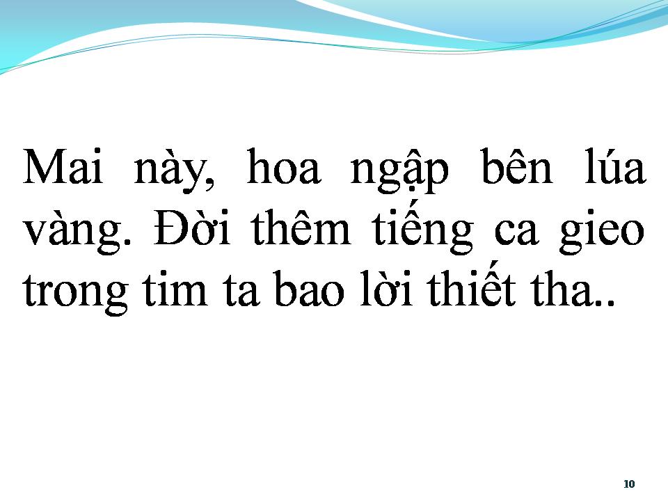 Lời bài hát QUÊ HƯƠNG TÌNH YÊU VÀ TUỔI TRẺ